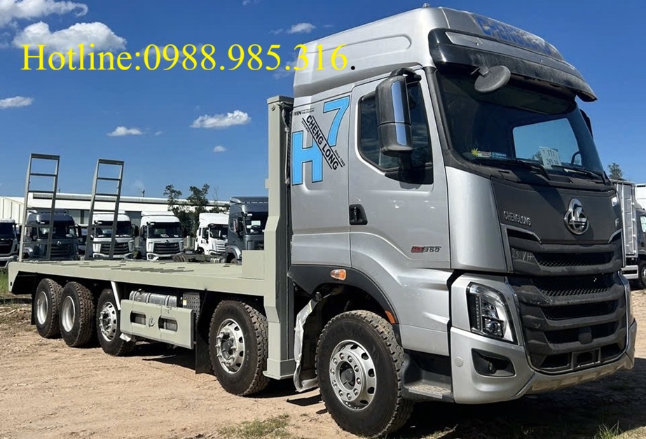 Xe chở xe cơ giới 5 chân Chenglong